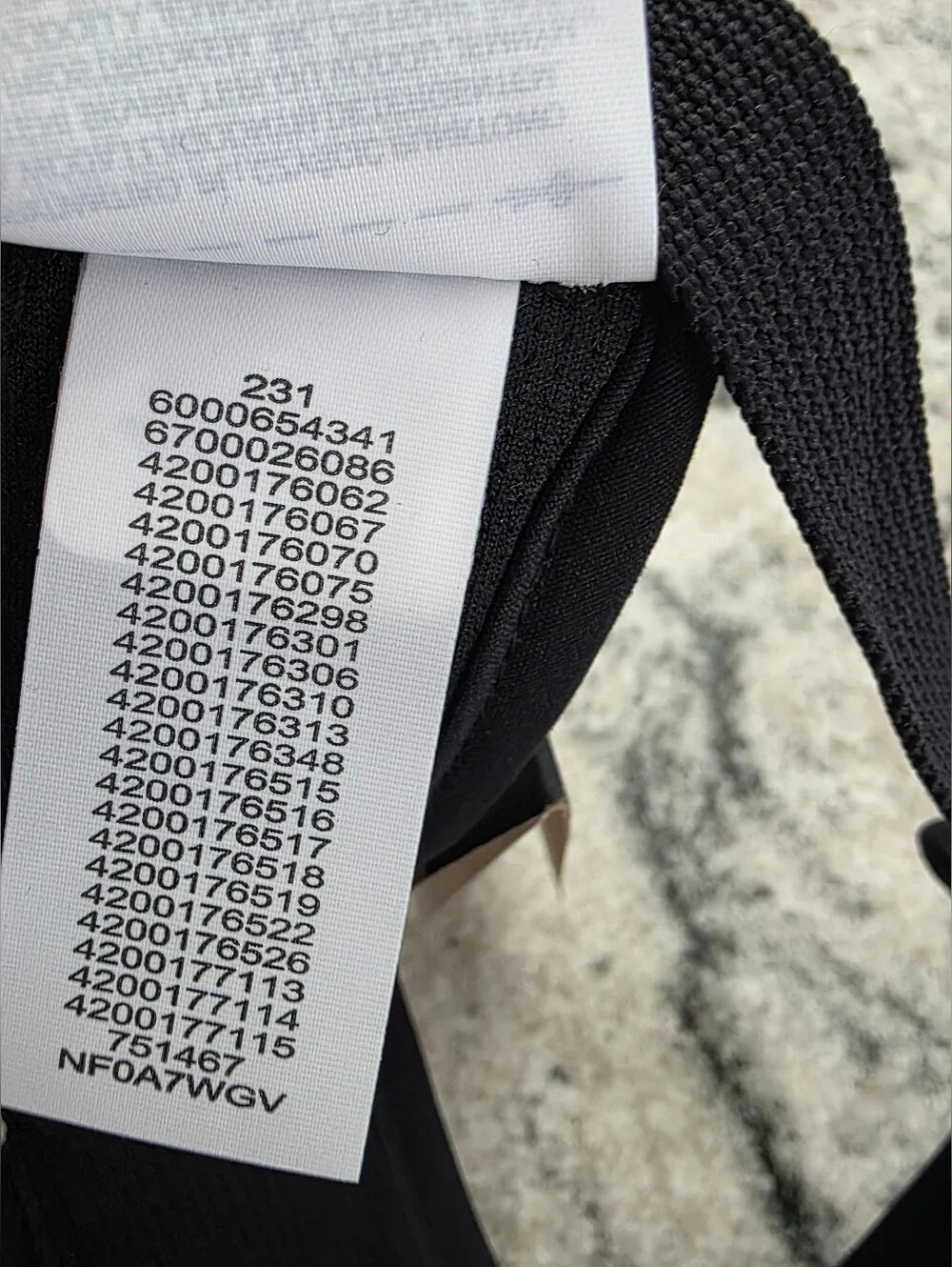 The North Face Black Visor Hat